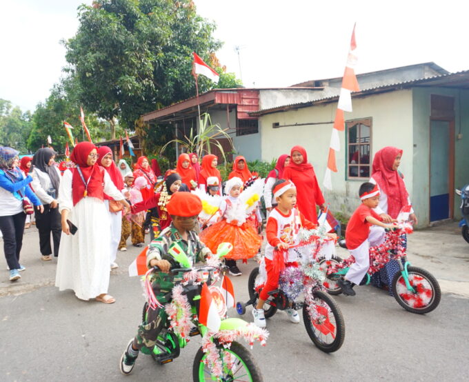 "Semarak Kemerdekaan RI bersama anak-anak RA Raudlatul Qur’an Batam 🇮🇩✨