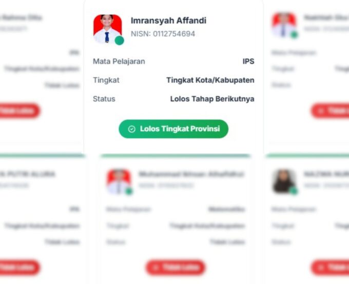 Prestasi Membanggakan: Siswa MTs Raudlatul Qur’an Batam Juara 1 OMI Tingkat Kota Batam Prestasi Membanggakan: Siswa MTs Raudlatul Qur’an Batam Juara 1 OMI Tingkat Kota Batam