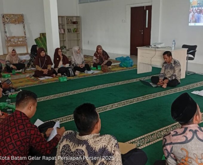 KKM MTs Kota Batam Gelar Rapat Persiapan Porseni 2025 KKM MTs Kota Batam Gelar Rapat Persiapan Porseni 2025