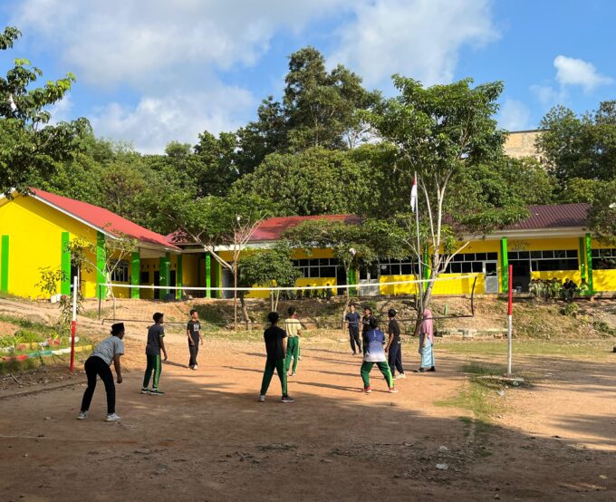 Siswa MTs Raudlatul Qur’an Batam Lakukan Latihan Intensif Sambut PORSENI Pekan Depan