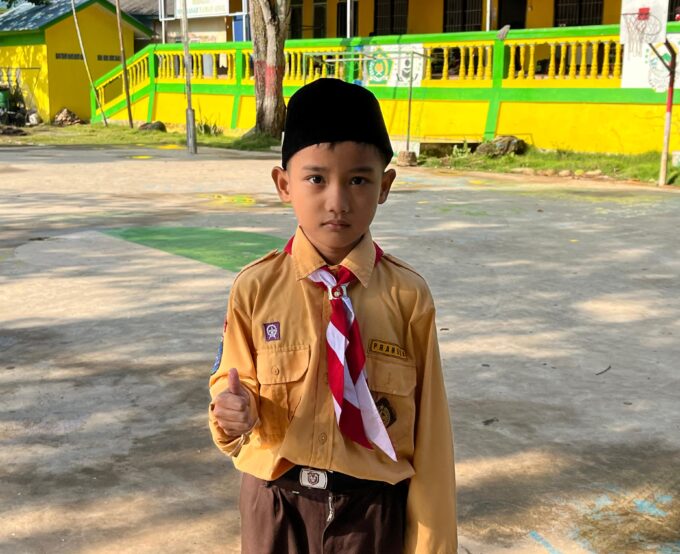 Semangat Pramuka, Siswa MI Raudlatul Qur’an Batam Tampil Percaya Diri dan Berkarakter