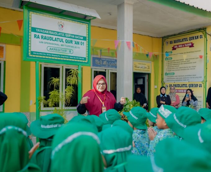 Serunya Hari Pertama! MATAMUDA Sambut Ceria Murid Baru RA Raudlatul Qur'an 01 Batam