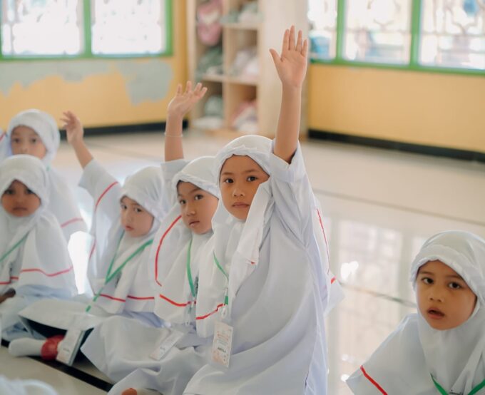 Little Hands Raised in Prayer, Bright Futures Guided by Faith