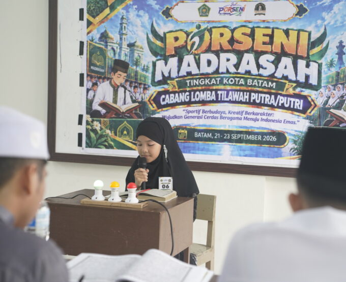 MI Raudlatul Qur’an Batam Ikuti Semarak PORSENI Madrasah Tingkat Kota Batam 2026
