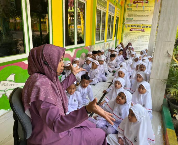PRAY FOR INDONESIA - Dari RA Raudlatul Qur’an 01 Batam, Doa untuk Negeri Tercinta