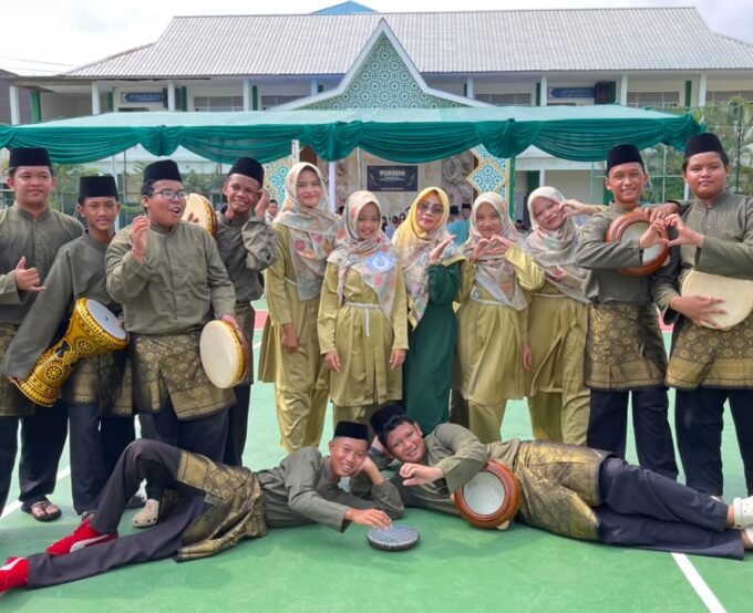 Semangat PORSENI 2026, MTs Raudlatul Qur’an Batam Tampilkan Kekompakan dan Kreativitas
