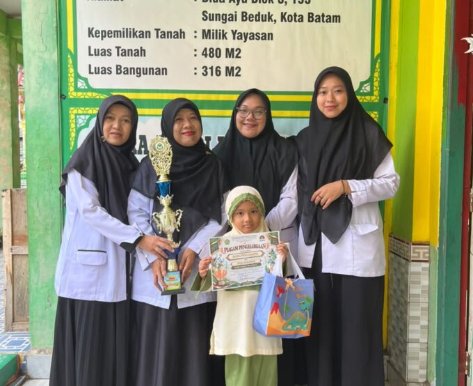 RA Raudlatul Qur’an 01 Batam Gelar Pembagian Piala PORSENI 2026, Tumbuhkan Semangat dan Kepercayaan Diri Anak Sejak Dini